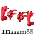 thumbnail image 1 of Bloques de dirección y caster de aluminio Hobbypark para RC 1/10, 1 of 5