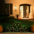 thumbnail image 4 of ProductWorks Pro Line Jack-O-Lanterns Halloween Yard Decoration LED Pumpkins, 4 of 10