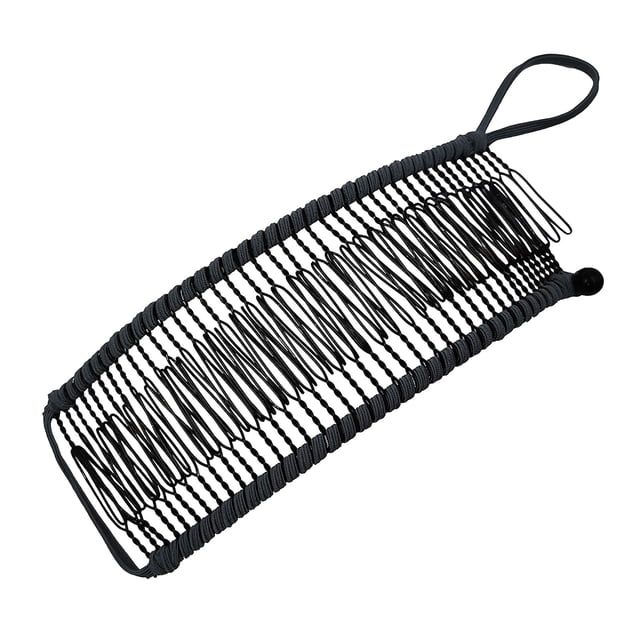 Xihbxyly Pinza para El Cabello Antideslizante, Pinza Elástica Tipo Banana, Accesorio para El Cabello con 40 Dientes, Peine Tipo Banana para Rizos Naturales, Gruesos y Ondulados.