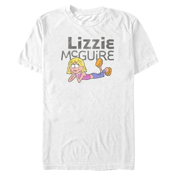 Mens Lizzie McGuire Distressed Classic Pose T Shirt