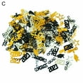 thumbnail image 4 of YAOMOBB Grad Party Sequins Sparkling Bronzed Party Confetti 15g Pack for High School or College Graduation Celebration, 4 of 7
