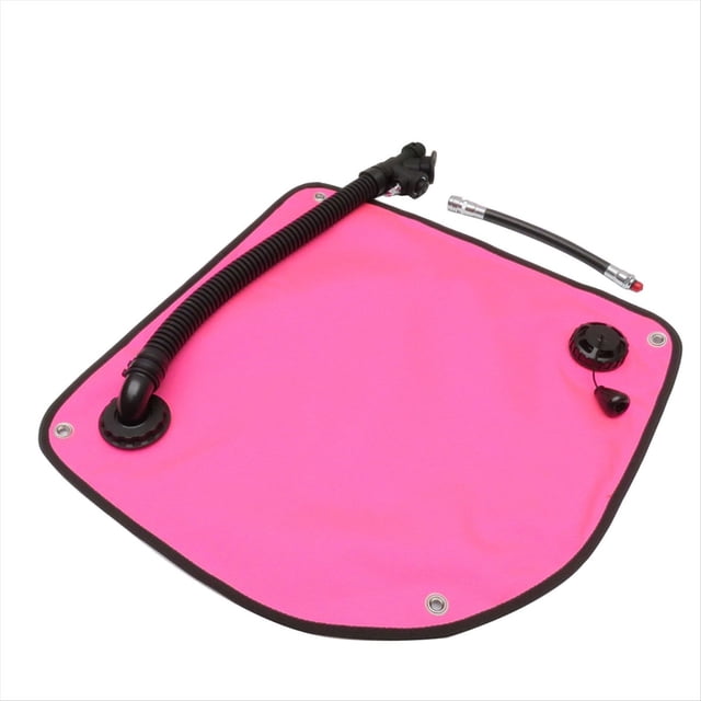 Inflación Diver Seguridad Superficie Marcador Señal Flotador para Snorkel Equipo de Equipo Rosa