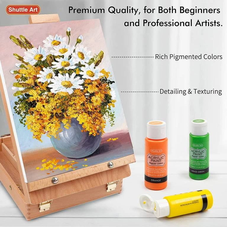 Acrylic Paint Beginner Set, Painting Starter Kit