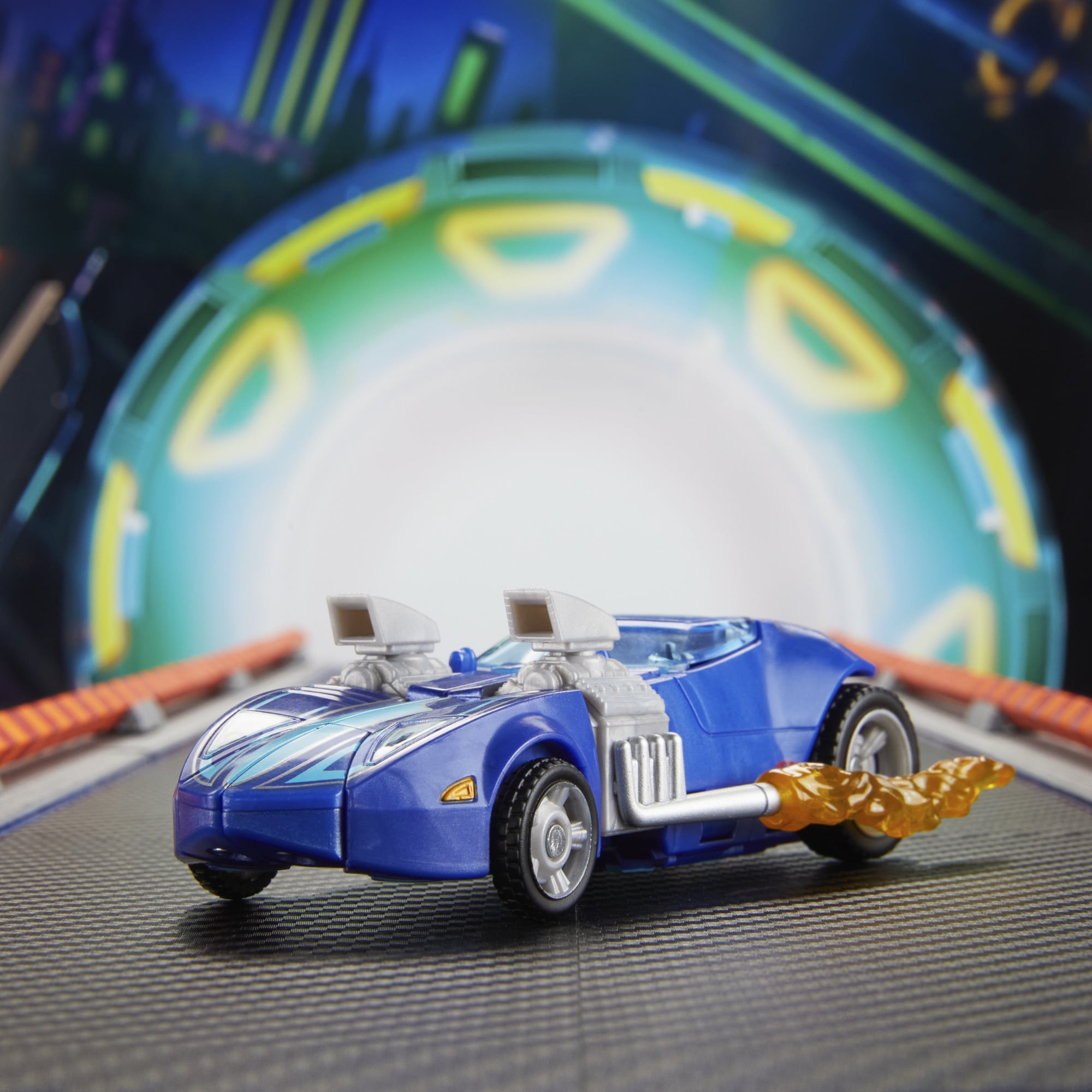 Transformers Toys Hot Wheels® x Transformers 5" Twin Mill Action Figure, 8+