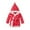R475 RD2, variant on Bjutir Girl Pajamas Boys Girls Christmas Robe Coat Hooded Toddler Soft Fuzzy Bathrobe For Housecoat Long Sleeve Crew Neck Cute Print Kids Sleepwear,Red,18-24 Months