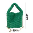 thumbnail image 2 of Bolso de hombro Bolso de mujer Bolso de felpa para mujer Bolso de hombro Adepaton BST2000915-4, 2 of 5