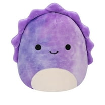 Squishmallows Official Plush 7.5 inch Delilah the Dinosaur - Child's Ultra Soft Stuffed Toy