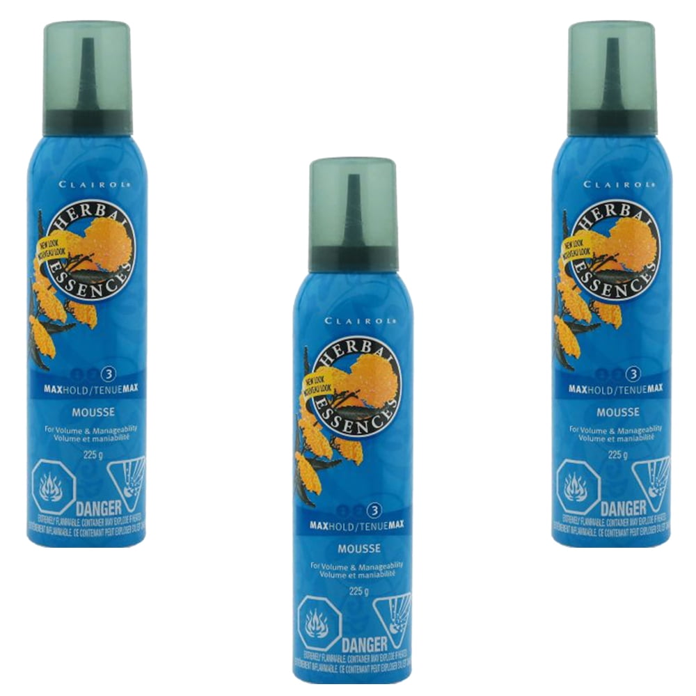 Herbal Essences Mousse Max Hold 225g (Pack of 3) Walmart Canada