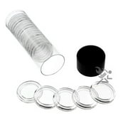 Black Capsule Tube & 20 Air-Tite A21 Direct Fit Coin Holders for US Nickels