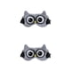 thumbnail image 1 of Soidarity Niños cubierta de ojo para dormir viaje con los ojos vendados dibujos animados Blinder lindo decorativo cómodo visera dormir siesta Gris 2Conjunto, 1 of 6
