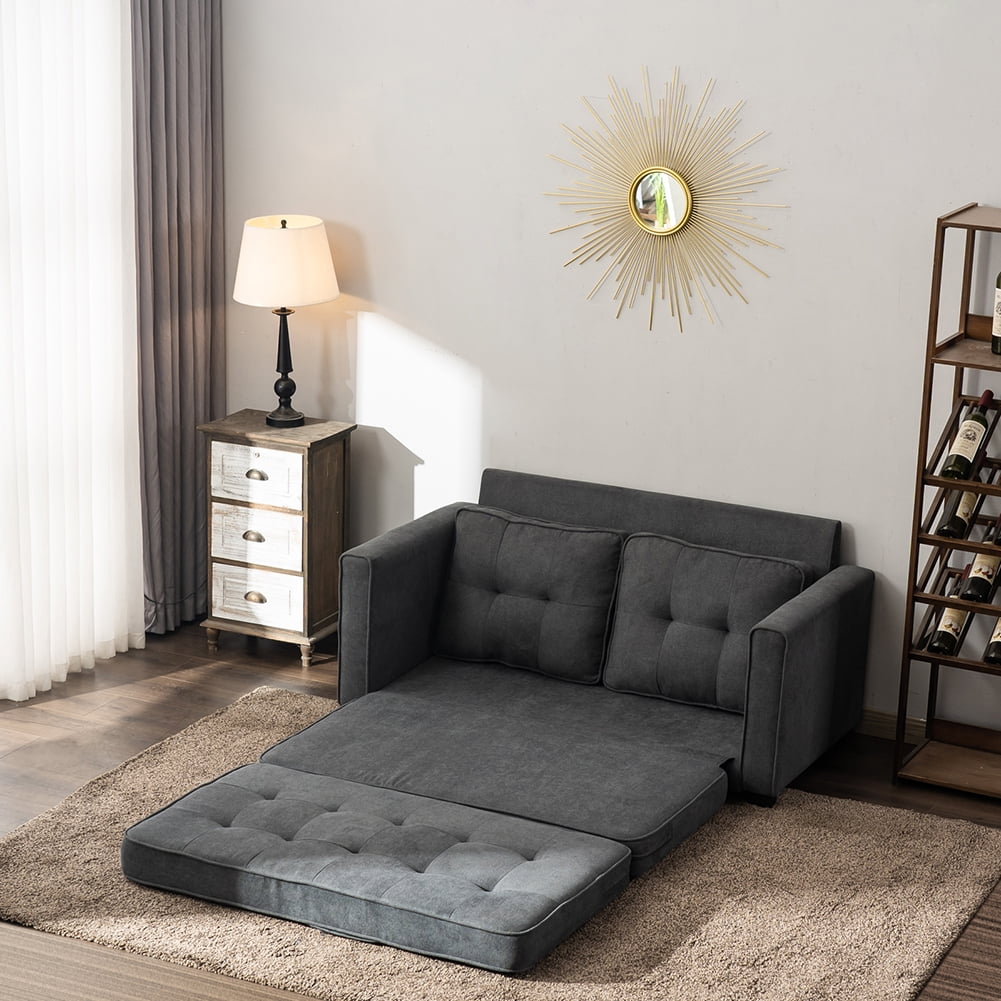 Kepooman Sofa Bed, Modern Convertible Folding Sofa Couch Suitable for