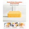 thumbnail image 5 of 6-Pack Extra Large Cleaning Sponges - Thick Absorbent Foam Sponges for Kitchen, Bathroom & Household Cleaning - Heavy Duty Scrub Sponges for Dishes, Countertops & Surfaces, 5 of 11