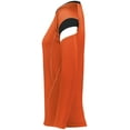 thumbnail image 4 of High Five M Ladies TruHit Tri-Color Long Sleeve Jersey Orange/Black/White 342242, 4 of 5