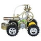 thumbnail image 4 of Vogacara Modelo de Motor de coche en miniatura, Motor de experimento físico, potencia de vapor de calor, juguetes educativos de aprendizaje para niños y Juguetes Educativos Vogacara FN009910-00B, 4 of 6