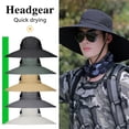 thumbnail image 5 of Up to 65% off Large-brimmed Sun Hat Visor Outdoor Fisherman's Hat Protects Against Rays, 5 of 5