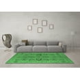 thumbnail image 3 of Ahgly Company Indoor Rectangle Oriental Emerald Green Traditional Area Rugs, 2' x 5', 3 of 4