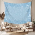thumbnail image 2 of Blue Leaves Tapestry for Bedroom Wall Hanging Tapestry, Summer Botanical Pastoral Ceiling Backdrop Tapestries Poster Blanket Wall Decor for Teens Room Living Room Dorm 59" x 79", 2 of 8