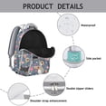 thumbnail image 4 of "Puppy Themed Backpack - Cute & Functional for College & Office, Durable Material with Multiple Pockets, Ideal Gift for Dog Lovers", 4 of 6