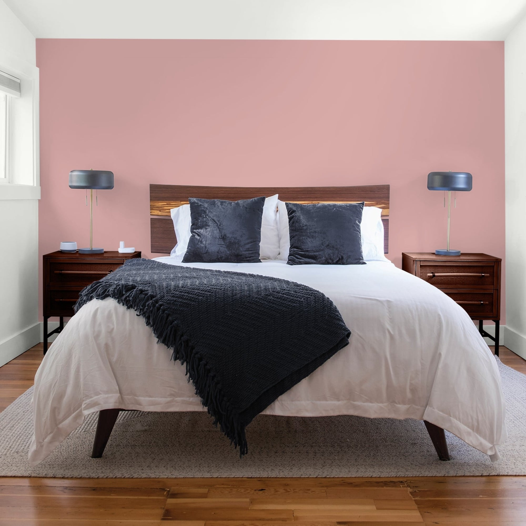Glidden HEP Pepperberry / Pink, Flat Interior Paint with Primer, 1 Quart