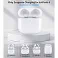 thumbnail image 7 of Wireless Charging Case Replacement for AirPods 4th Gen (USB-C Port Only, Earbuds Not Included) - Compatible with Apple AirPods 4, 7 of 7