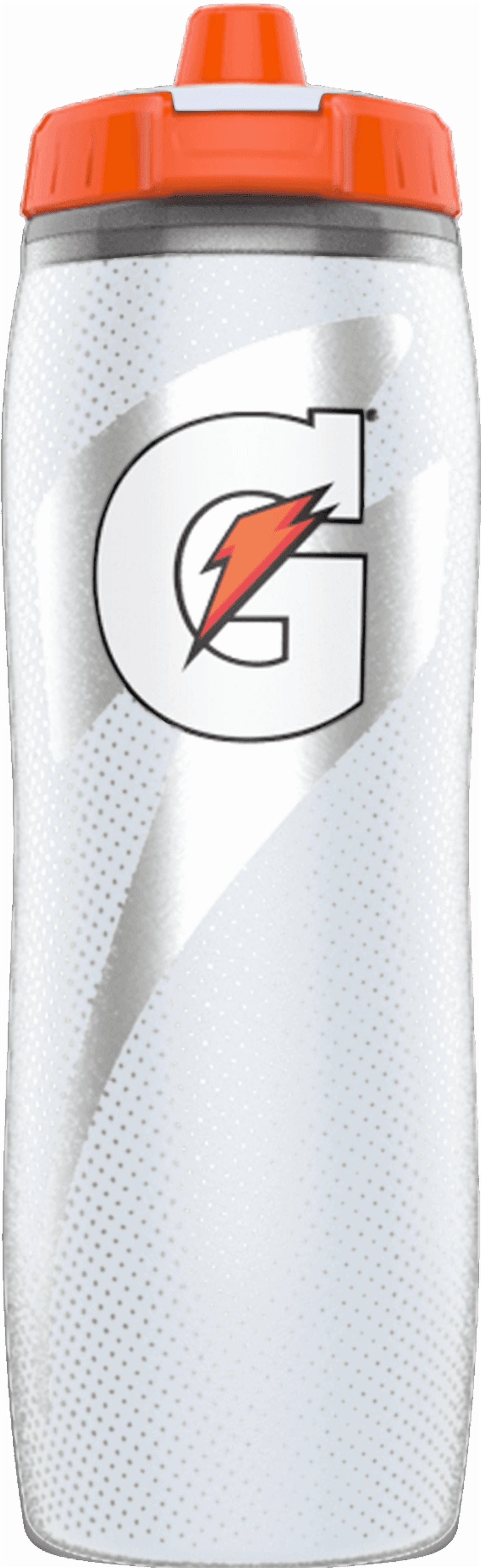 (2 pack) Gatorade Insulated 30oz Squeeze Bottle - White