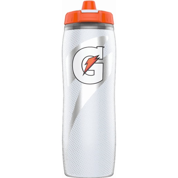 Gatorade Insulated 30oz Squeeze Bottle - White