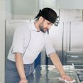 thumbnail image 1 of QUMIIRITY 8Pcs Chef Outfit Cotton Cloth Oil Resistant Simple Design Kitchen Work, 1 of 8