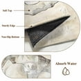 thumbnail image 6 of Sand Dollar Coastal Area Rug 5x8 FT, Non Slip Bedroom Throw Carpet, Summer Beach Beige Sea Washable Soft Floor Carpet Non-Shedding Rug for Living Room Nursery Dorm Office, 6 of 9