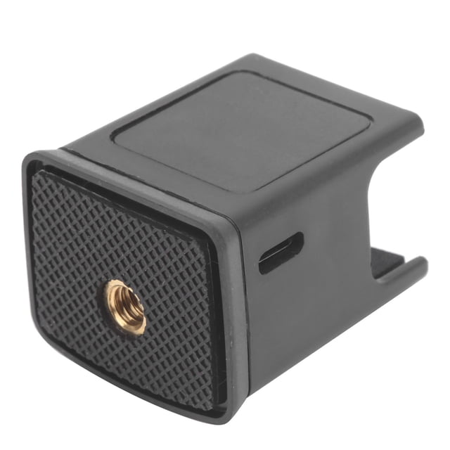 Support de Charge pour Appareil Photo Portatif, Base de Charge pour Appareil Photo Résistance aux Rayures Charge Verticale pour Appareil Photo de Poche 1/2 Noir