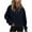 Navy, variant on Vedolay Womens Zipper Hoodie Coat Fashion Oversized Sweatshirt Sweater Pullover Tops for Women Jackets for Women Hot Pink,2XL