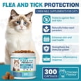 thumbnail image 2 of Tratamiento Masticable contra Pulgas y Garrapatas para Gatos - 300 Cápsulas, 2 of 7