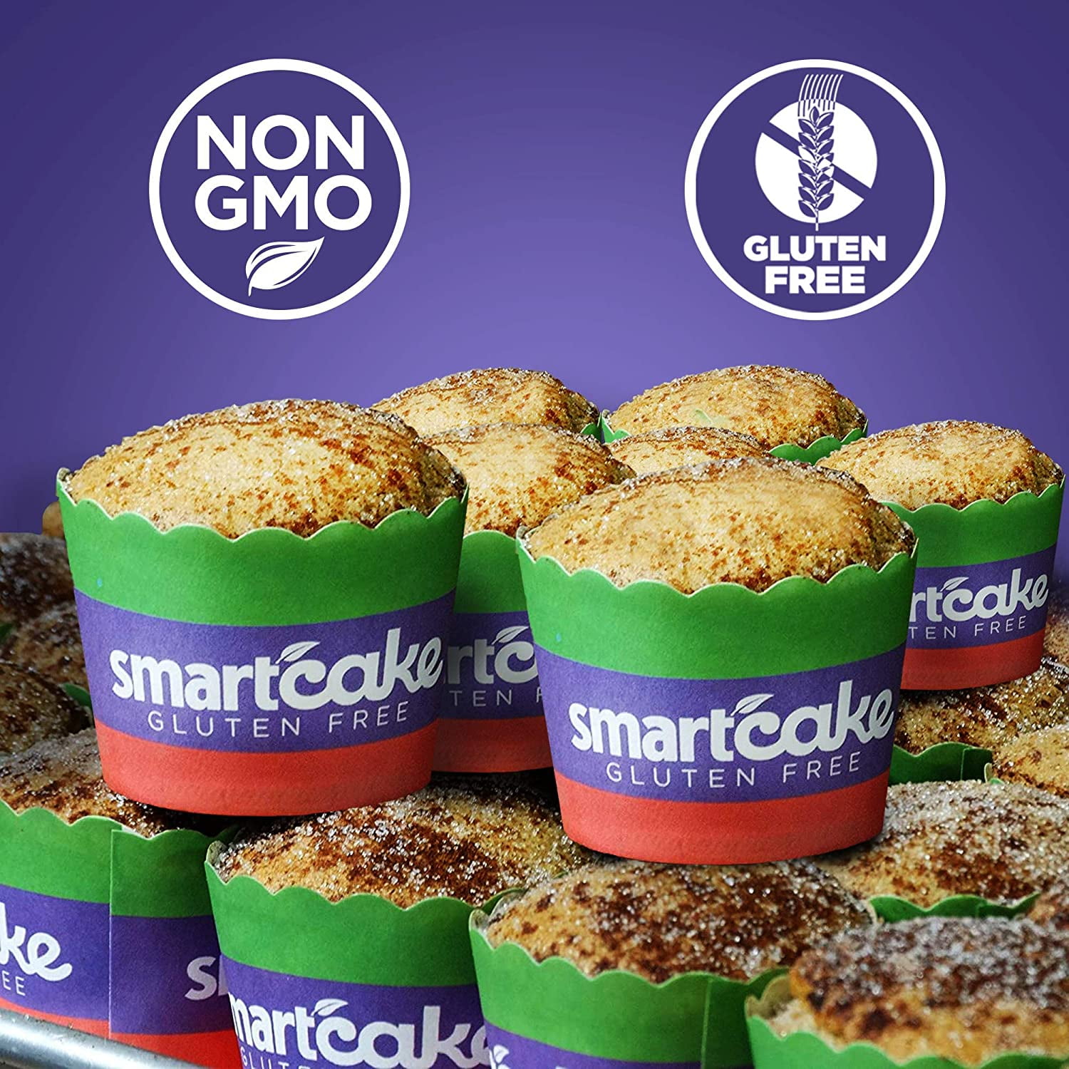 SmartCake 38-Calorie Cinnamon | 8-pack