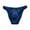 Royal Blue, variant on Women's Sexy Satin String Bikini Underwear Shine Smooth Underwear
