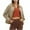 A01-Beige, variant on Jinhomg Womens Winter Quilted Jacket Corduroy Collar Button Down Puffer Jacket Lightweight Comfy Padded Cropped Coat Outerwear with Pockets