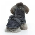 thumbnail image 1 of Keimprove Pet Pajama with Hood Thickened Luxury Soft Cotton Hooded Bathrobe Quick Drying And Super Absorbent Dog Bath Towel Soft Pet Nightwear for Puppy Small Dogs Cats, 1 of 11