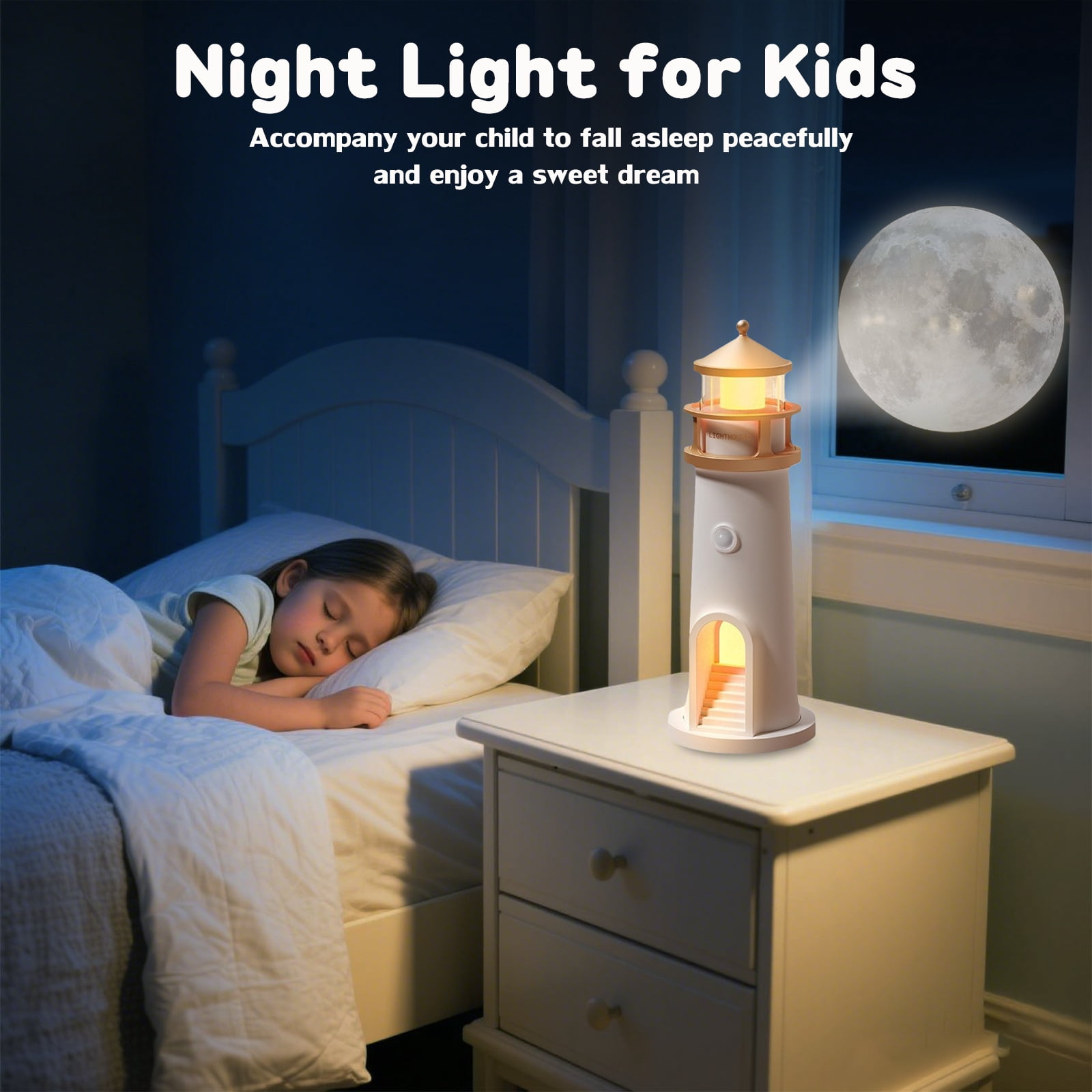 Officially Licensed Dog Man Night Light - Dog Man LED Glow Light With Removable 7 Colors Base, Kids Bedroom Decor Lamp, Night Light For Kids, Christmas Birthday Gifts For Boys & Girls