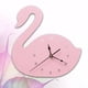 thumbnail image 2 of 1 reloj de pared de madera con forma de cisne, silencioso, para dormitorio infantil, sin batería., 2 of 7