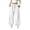 White, variant on Miqool Girls Baggy Sweatpants Elastic Waist Drawstring Loose Fit Casual Fleece Jogger Sweat Pants with Pockets