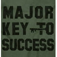 thumbnail image 2 of Major Key Success Motivational Hoodie Sweatshirt Women Men Brisco Brands X, 2 of 6
