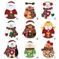 thumbnail image 5 of Christmas Decorations Cartoon Dolls Knife And Fork Sets Santa Tableware Sets Table Decoration Items Gingerbread Man Models, 5 of 5