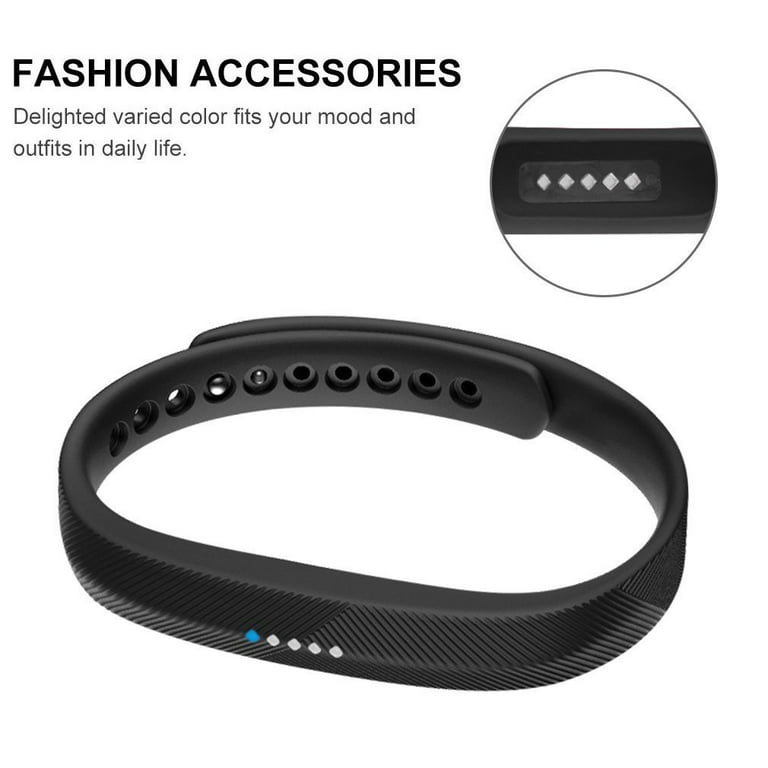sværge Styring abort Fitbit Flex 2 Bands Replacement Wristband Accessories Classic TPU Material  Sport Strap for 2016 Fitbit Flex 2 Fitness tracker(Large, Black) -  Walmart.com