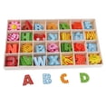 thumbnail image 2 of simhoa 112 Pcs Jouets en Bois pour Enfants avec Plateau de Rangement Multicolore, 2 of 8