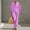 A_ Purple, variant on Women's Mandarin Collar Button-Down Kaftan Maxi Dress, Loose Linen-Blend Caftan with Side Pockets, Comfortable Casual Vacation Dress Navy L