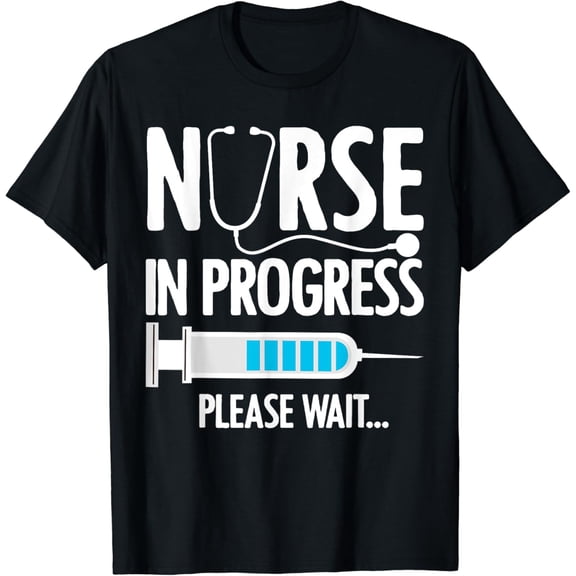 Cool Future Nurse For Men Women Nursing Appreciation Week T-Shirt Black Large