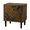 Walnut-2 Drawers, variant on FOROUTIA Mid-Century Nightstand with 2 Drawers,Morden Wood End Table Walnut Finish