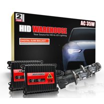 HID-Warehouse AC 35W HID Kit Xenon Light Headlight  H4 6000K - Light Blue