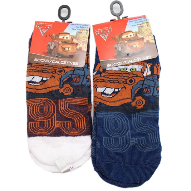 Disney Pixar Disney Pixar's Cars Mater Dark Purple and Navy Blue Sock