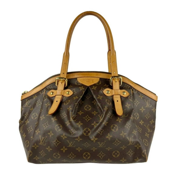 Pre-Owned Louis Vuitton Monogram Tivoli GM Handbag in Canvas, Brown, Women's, M40144... (Good)