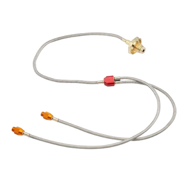 Conector de de de , Adaptador de Quemador de Recipiente de / Piezas de para Mochilero, Picnic, Senderismo, Pesca, Viaje 2 tubo de dirección DYNWAVEMX Tubo adaptador de recarga