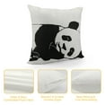thumbnail image 4 of ONETECH  Funny Panda Gifts for Women Men,   Panda Pillow Case  Panda Themed Room Bedroom Home Sofa Decor, 4 of 5